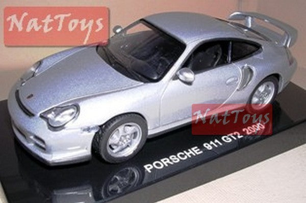 EDITORIA Modellino Porsche Collection 911 GT2 2000 DIE CAST 1:43 +fascicolo 1