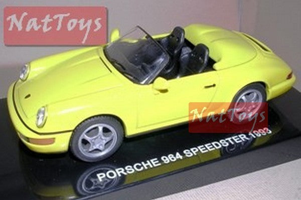 EDITORIA Modellino Porsche Collection 964 Speedster 1993 DIE CAST 1:43 +fascicolo 16