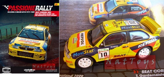 Publishing Model Seat Cordoba WRC New Zealand 1999 DIE CAST 1:43 Ixo Passione Rally +fas