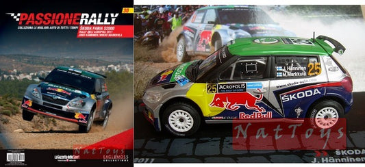 Publishing Model Skoda Fabia S2000 Acropoli 2011 DIE CAST 1:43 Ixo Passione Rally +fas