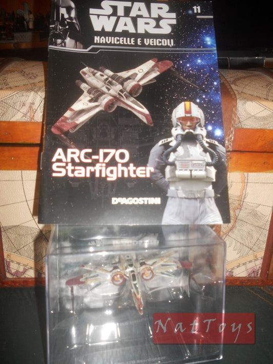 PUBLISHING Star Wars ARC-170 Starfighter 3D Starships and Vehicles Model +fas.11