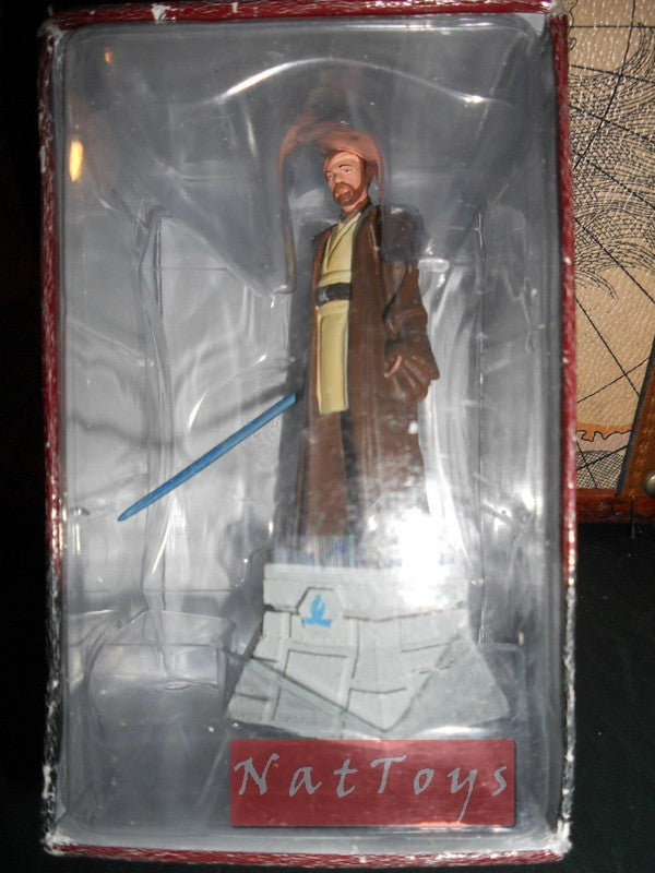 PUBLISHING Star Wars Model De Agostini Chess Obi Wan Kenobi Jedi Lead 3D Miniatures 1:24