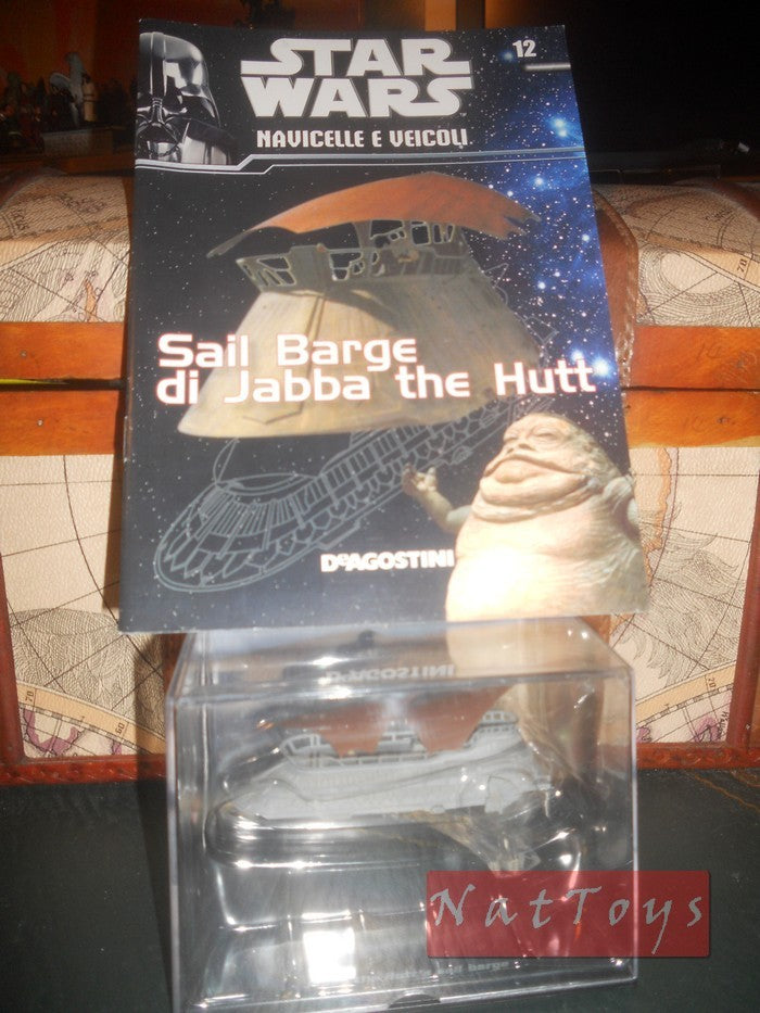 PUBLISHING Star Wars Model Jabba Hutt Sail Barge Ships Star Vehicles 3D +fas.12