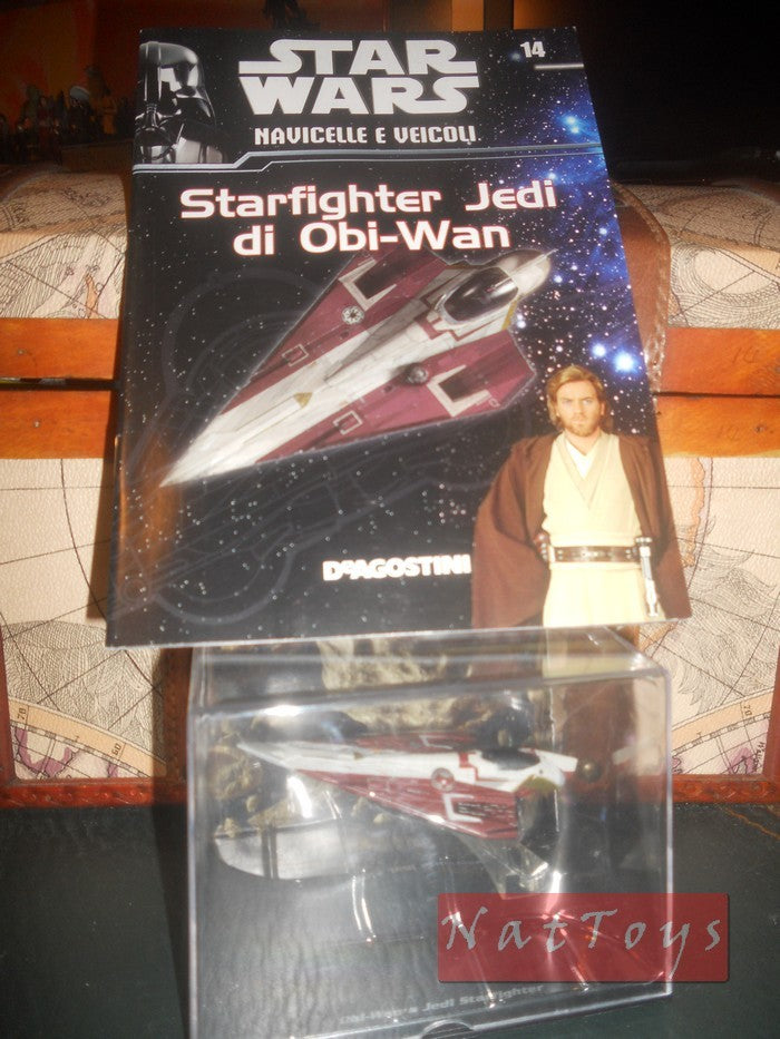 PUBLICATION Modèle Star Wars Obi-Wan's Jedi Starfighter Obi-Wan Starships and Vehicles+fas14