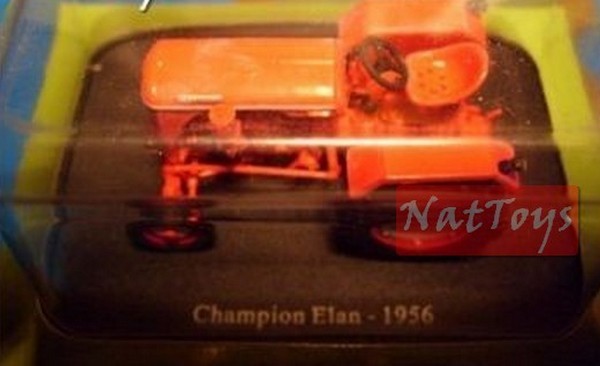 Publishing Model Tractors Tractors Champion Elan 1956 DIE CAST 1:43 SCALE