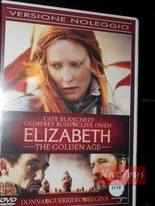 ELIZABETH L'ÂGE D'OR Film DVD Vidéo originale