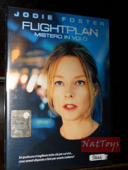 FLIGHTPLAN MYSTERY IN FLIGHT Jodie Foster Film DVD Vidéo originale