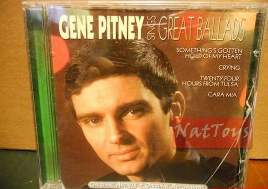 GENE PITNEY SINGS GREAT BALLADS Original Used Audio CD