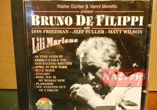 GIANTS OF JAZZ BRUNO DE FILIPPI Original Used Audio CD