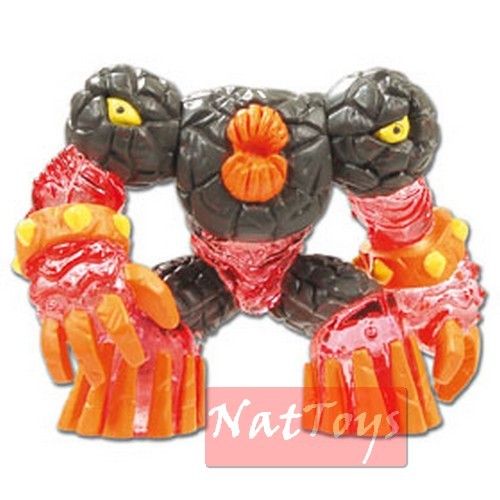 GORMITI ELEMENTAL FUSION LAVA FURY VOLCANO SPECIAL EVIL NEWSSTAND 3D FIGURES 