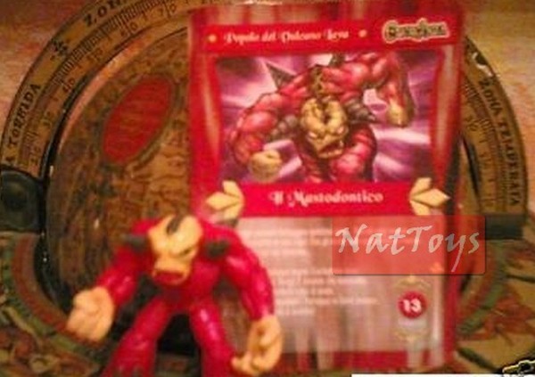 GORMITI ENERGHEIA MASTODONTIC +CARD *NatToysModels*