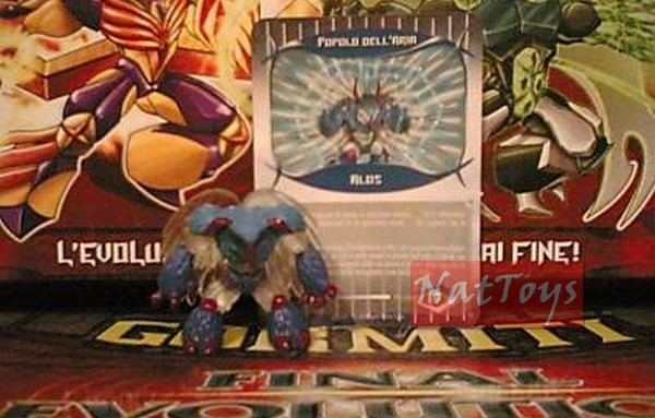 GORMITI FINAL EVOLUTION ALOS +CARD *NatToysModels*