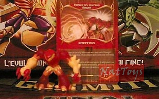 GORMITI FINAL EVOLUTION INSECTICUS +CARD *NatToysModels*