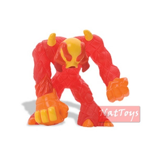 GORMITI FINAL EVOLUTION FIRE HAMMER PEOPLE VOLCANO MAGMA 3D FIGURES 