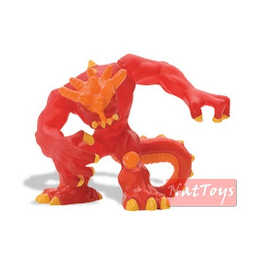 GORMITI FINAL EVOLUTION MALVAGIUS POPOLO VULCANO LAVA FIGURE 3D