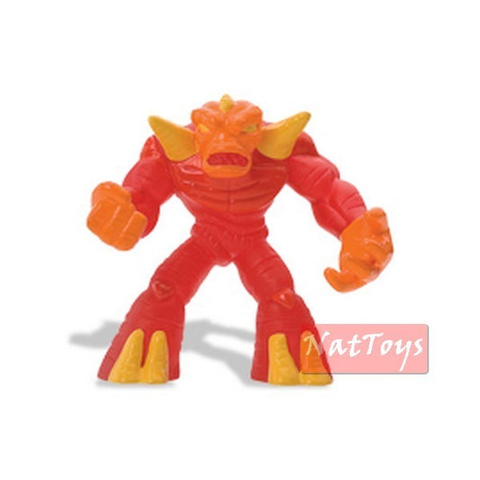 GORMITI FINAL EVOLUTION MASTODONTICO POPOLO VULCANO LAVA FIGURE 3D