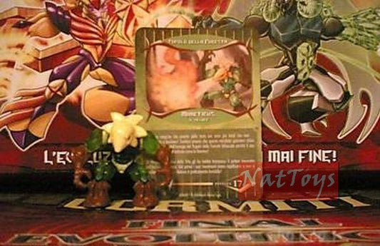 GORMITI FINAL EVOLUTION MIMETICUS +CARD + carta *NatToysModels*