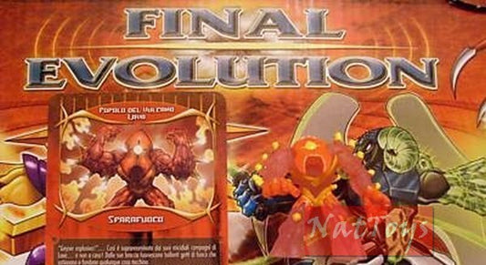 GORMITI FINAL EVOLUTION POPOLO LAVA SPARAFUOCO +CARD *NatToysModels*