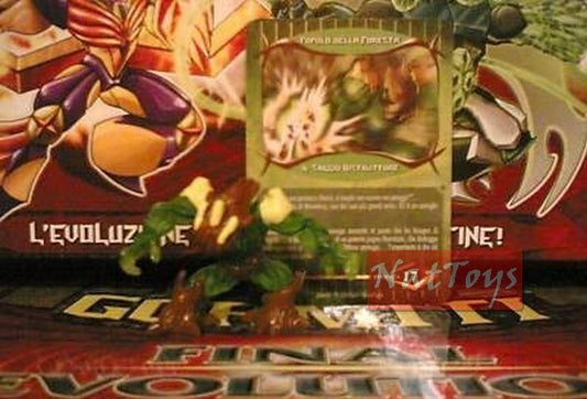 GORMITI FINAL EVOLUTION SAGGIO DISTRUTTORE FORESTA +CARD