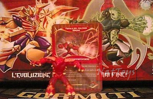 GORMITI FINAL EVOLUTION STRAPPAPENSIERI +CARD *NatToysModels*