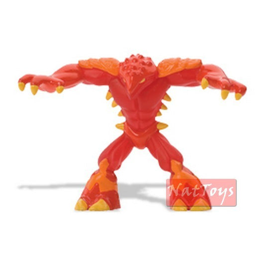 GORMITI FINAL EVOLUTION STRAPPAPENSIERI POPOLO VULCANO MAGMA FIGURE 3D