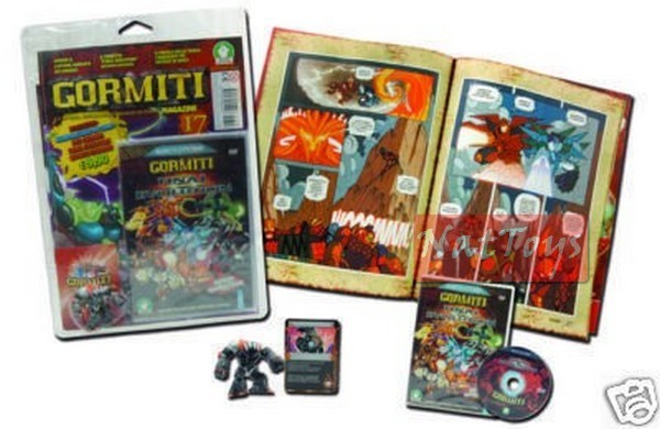 GORMITI MAGAZINE 17 MYTHOS BACKSTEEL + DVD FINAL 4