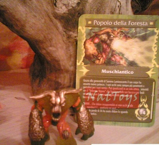 GORMITI MYTHOS ENERGHEIA  MUSCHIANTICO +CARD *NatToysModels*