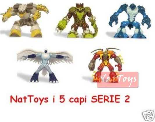 GORMITI SERIE 2 LOTTO 5 CAPI : ELIOS KOLOSSUS etc