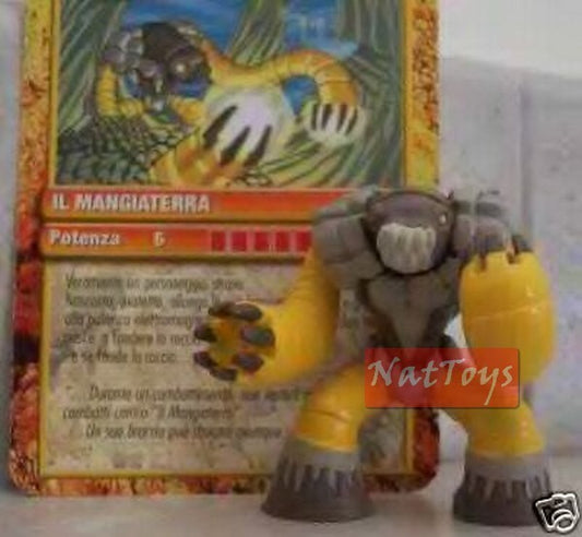 GORMITI SERIES 2 EARTH EATERS + ITA paper *NatToysModels*