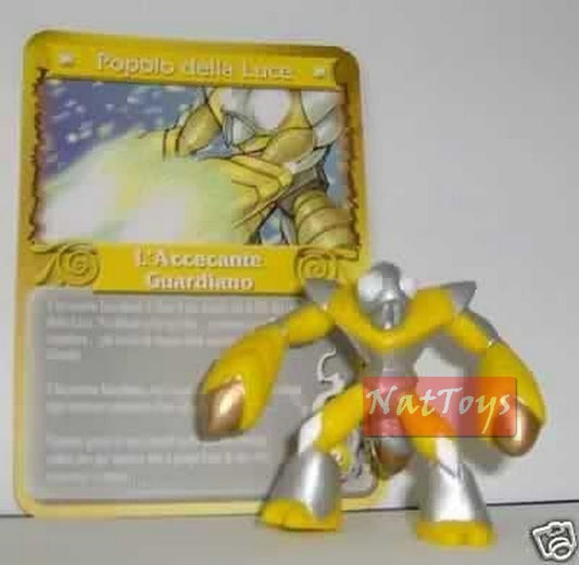 GORMITI SERIE 3 ACCECANTE GUARDIANO +CARD Raro *NatToysModels*