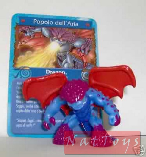 GORMITI SERIE 3 DRAGON Raro + carta *NatToysModels*