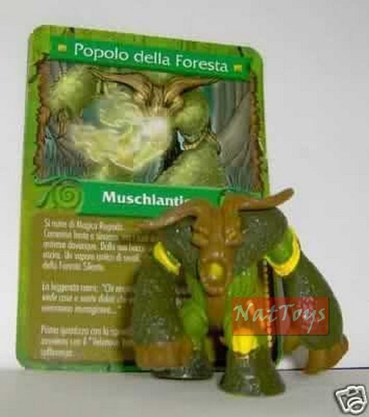 GORMITI SERIE 3 MUSCHIANTICO +CARD Raro *NatToysModels*