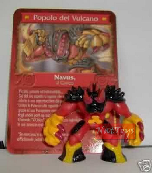 GORMITI SERIES 3 NAVUS + paper *NatToysModels*