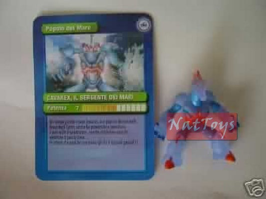 GORMITI ATOMIC SERIES CAVAREX +CARD *NatToysModels