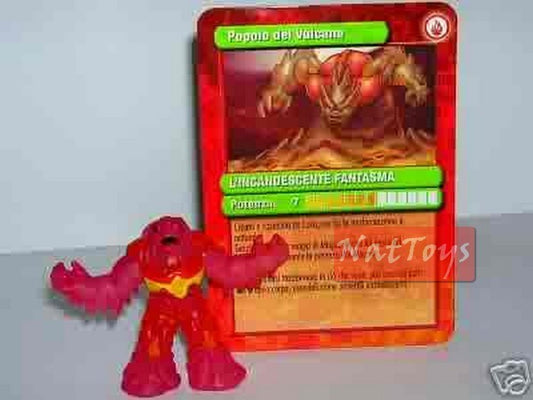 GORMITI SERIE ATOMIC INCANDESCENTE FANTASMA +CARD NatToysModels