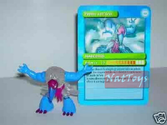 GORMITI SERIE ATOMIC MAGICORVO +CARD *NatToysModels*