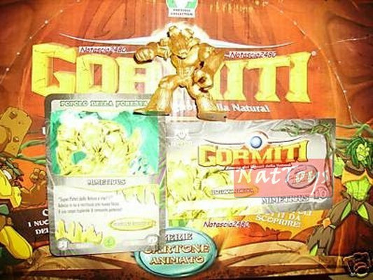 SÉRIE TV GORMITI CARTOON GOLD ORO MIMETICUS + CARTE *NatToysModels*