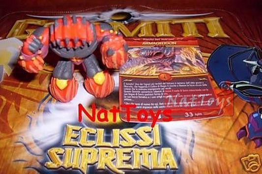 SÉRIE GORMITI ERA SUPREME ECLIPSE ARMAGEDDON + CARTE *NatToysModels*