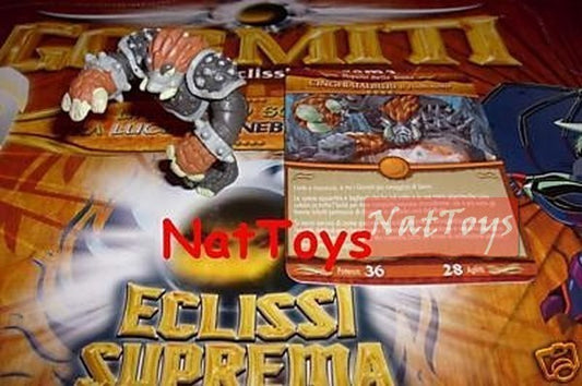 SÉRIE GORMITI ERA ECLIPSE SUPREME CINGHIATAURUS + CARTE NatToysModels