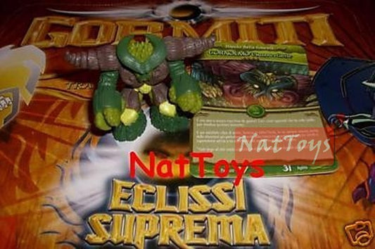 SÉRIE GORMITI ERA SUPREME ECLIPSE CORNOLMO + CARTE *NatToysModels*