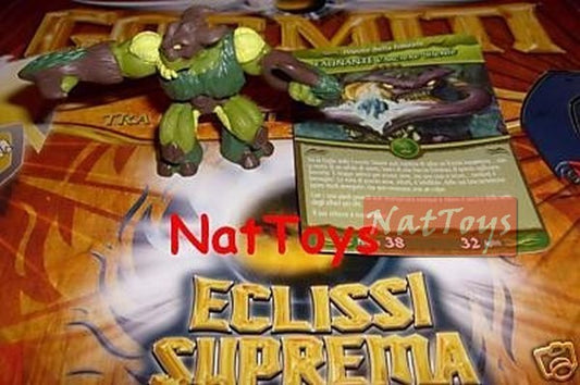 GORMITI SERIES ERA SUPREME ECLIPSE FAUNANTE +CARD *NatToysModels*