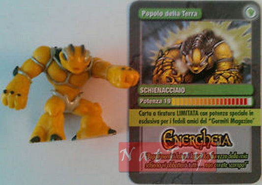 GORMITI SERIE Speciale SCHIENACCIAIO FIGURE 3D + Limited Card