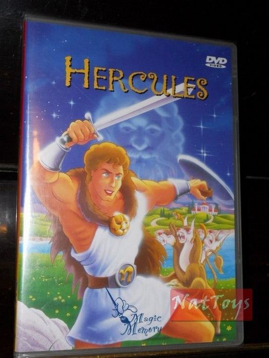 HERCULES Film de dessin animé d'animation DVD nouveau original