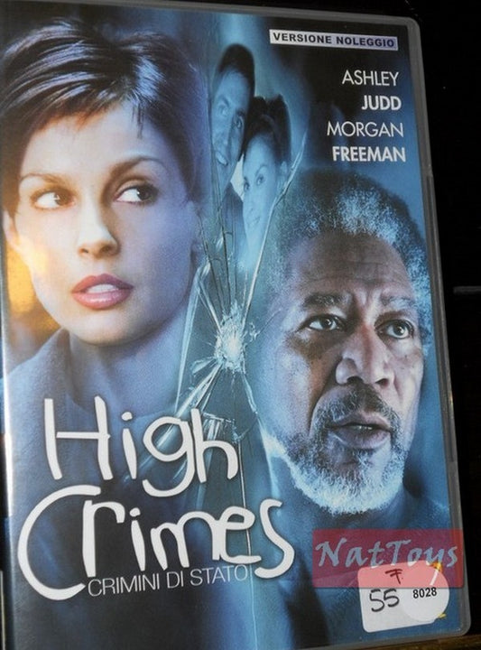 CRIMES ÉLEVÉS Ashley Judd Morgan Freeman Film DVD Vidéo originale