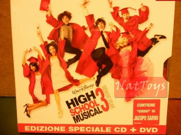 HIGH SCHOOL MUSICAL 3 SPECIAL EDITION CD + DVD New Original New CD Audio