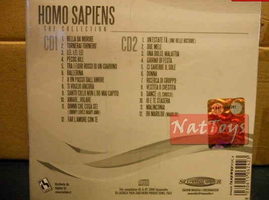 HOMO SAPIENS THE COLLECTION Nuovo Originale New CD Audio