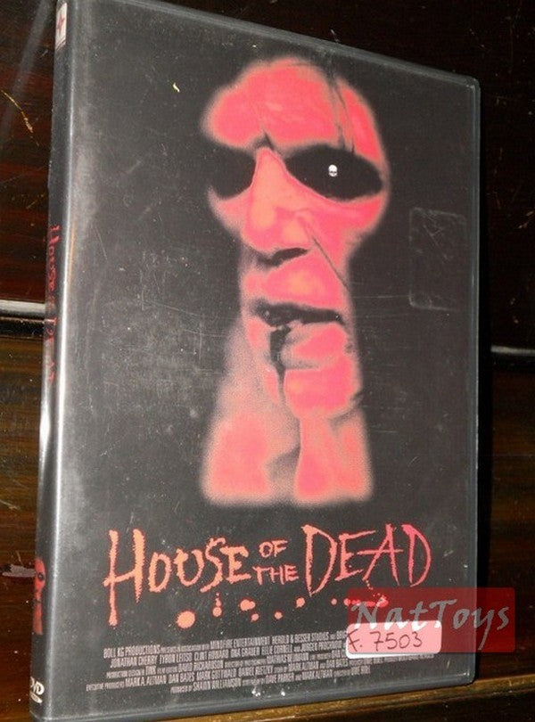 HOUSE OF THE DEAD Film d'horreur DVD Vidéo originale