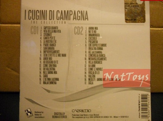 I CUGINI DI CAMPAGNA THE COLLECTION DOPPIO Nuovo Originale New CD Audio