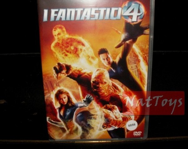 FANTASTIC 4 Film DVD Vidéo originale