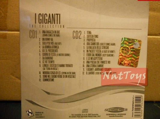 I GIGANTI THE COLLECTION DOPPIO Nuovo Originale New CD Audio